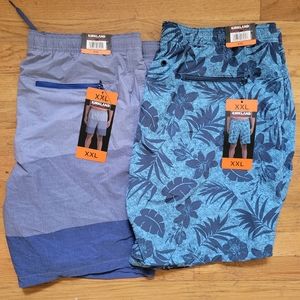 NWT 2 pairs XXL Swim Trunks
